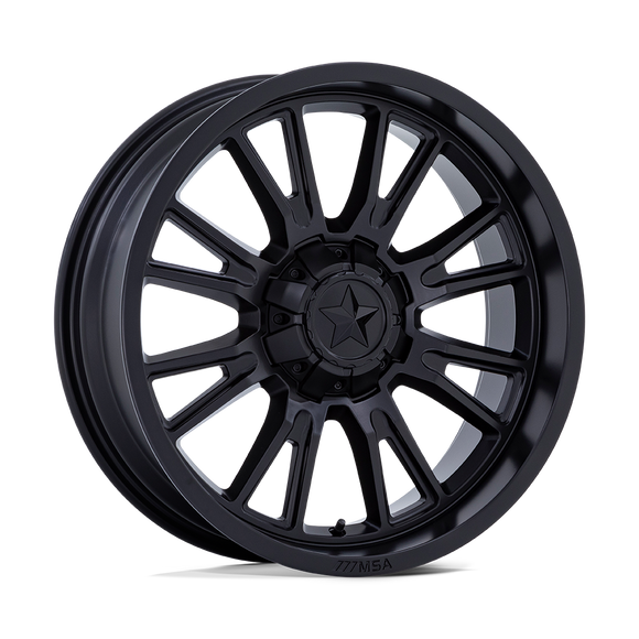 20X7 MSA OFFROAD WHEELS M51 Thunderlips Matte Black 5x114.3 ET0 Wheel Rim