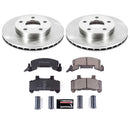 PowerStop OE Stock Replacement Low-Dust Ceramic Brake Pad and Rotor Kit