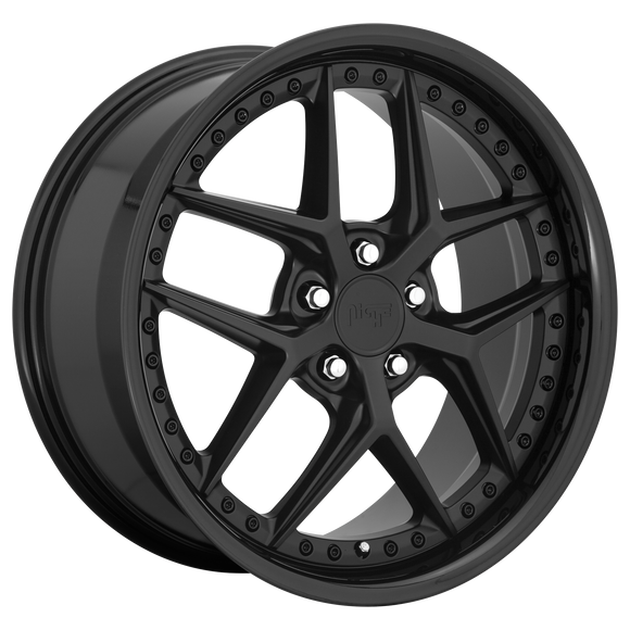 19X8.5 Niche Vice Gloss Black Matte Black 5x114.3 M226198565+35