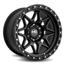 17x9 Hardrock H105 Matte Black 5x127 ET1 wheel/rim