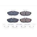 PowerStop Z17 Evolution Ceramic Brake Pads With Hardware
