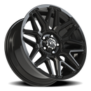 20X9 Vision 305 Rekluse Gloss Black Wheel 5x127 5x5 ET-12 CB78.1