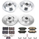 PowerStop Z23 Daily Driver Carbon-Fiber Ceramic Brake Pad and Drilled & Slotted