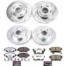 PowerStop Z26 Street Performance Ceramic Brake Pad and Drilled & Slotted Rotor K
