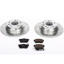 PowerStop Z23 Daily Driver Carbon-Fiber Ceramic Brake Pad and Drilled & Slotted