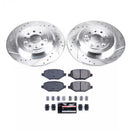 PowerStop Z23 Daily Driver Carbon-Fiber Ceramic Brake Pad and Drilled & Slotted