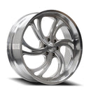 24x10 Corsart Argon 6 Brushed Milled Left Side 6x135 ET31 Wheel