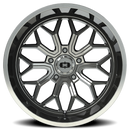 20x9 Vision 402 Riot Chrome Wheel 5x139.7 ET12 CB108
