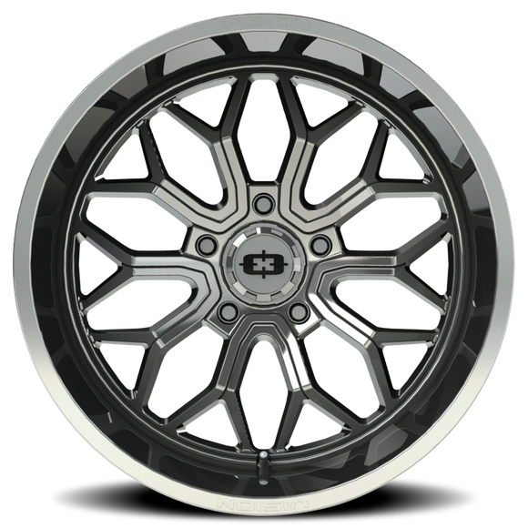 20x9 Vision 402 Riot Chrome Wheel 5x139.7 ET12 CB108
