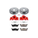 PowerStop Z23 Daily Driver Carbon-Fiber Ceramic Pads Drilled & Slotted Rotor & C