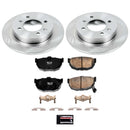 PowerStop OE Stock Replacement Low-Dust Ceramic Brake Pad and Rotor Kit