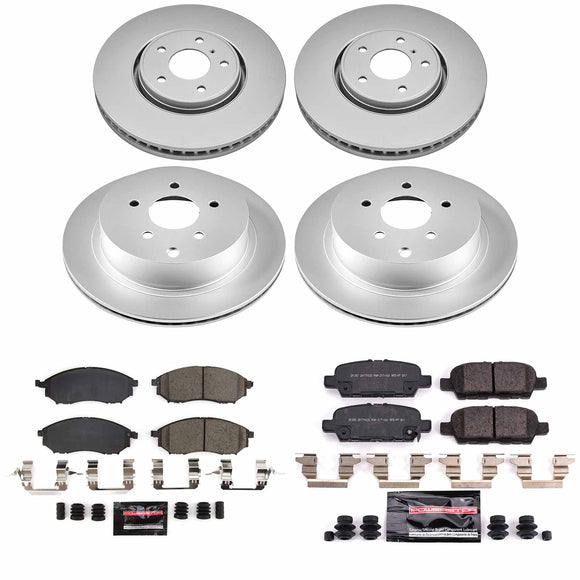 Z23 Daily Driver Premium Carbon-Fiber Ceramic Brake Pad and Fully Coated Rotor K