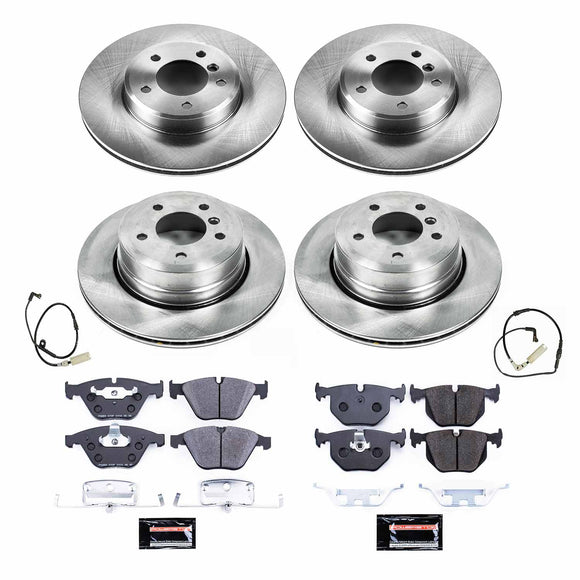 PowerStop Track Day High-Performance Brake Pad and Rotor Kit