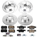 PowerStop Z23 Daily Driver Carbon-Fiber Ceramic Brake Pad and Drilled & Slotted