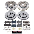 PowerStop Z23 Daily Driver Carbon-Fiber Ceramic Brake Pad and Drilled & Slotted