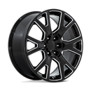 22X9 Performance Replicas PR199 Gloss Black Milled 6X139.7 ET28 wheel/rim