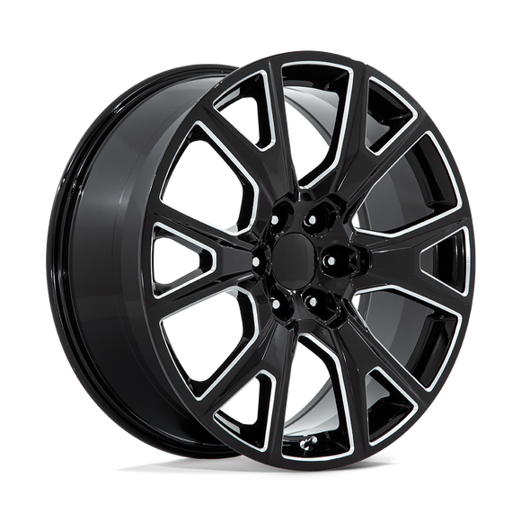 22X9 Performance Replicas PR199 Gloss Black Milled 6X139.7 ET28 wheel/rim