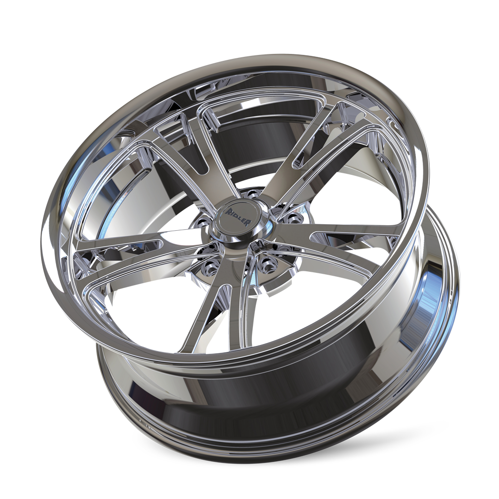 RIDLER TYPE 606 CHROME 17X8 5-120.65 0MM 83.82MM | Performance