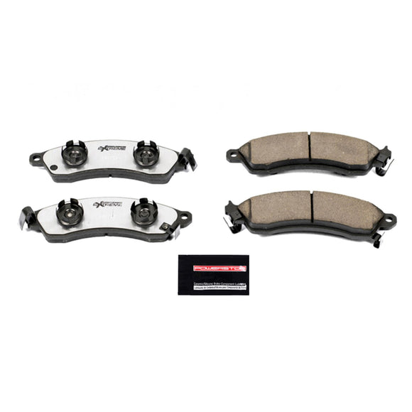 PowerStop Z26 Street Performance Carbon-Fiber Ceramic Brake Pads With Hardware