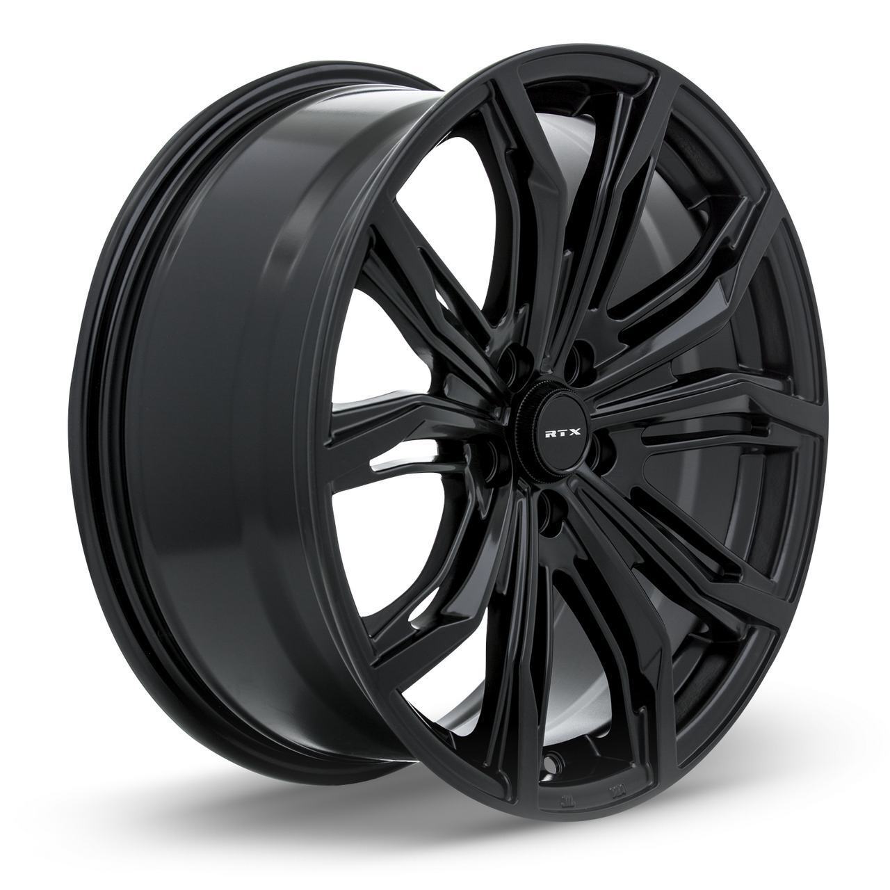 16x7 RTX Black Widow Satin Black 5x100 ET35 wheel/rim