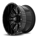 20x12 Hardrock Spine XPosed Gloss Black Milled 5x150 ET-44 wheel/rim-3