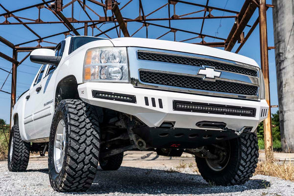 Rough Country Skid Plate Prerunner Bumper For Chevy GMC 1500 07-13