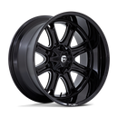 22x10 Fuel Off-Road Darkstar Black 6x135 ET-18 CB106.1 Wheel Rim