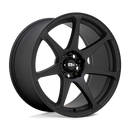 17X8 Motegi MR154 Battle Matte Black 5X112 ET43 Wheel Rim-2