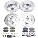 PowerStop Z23 Daily Driver Carbon-Fiber Ceramic Brake Pad and Drilled & Slotted