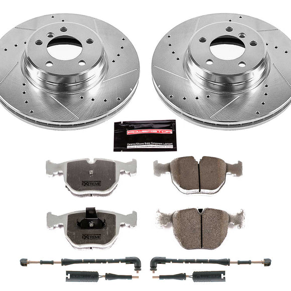 PowerStop Z26 Street Performance Ceramic Brake Pad and Drilled & Slotted Rotor K