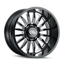 24X14 Cali Off-Road Summit Black-Gloss Wheel/Rim 8x165.1 ET-76