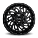 20x10 Hardrock Attack Gloss Black 5x139.7/150 ET-19 wheel/rim-1