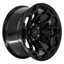 18x9 Defiant DF03 Gloss Black 6x139.7 6x5.5 ET-12 Wheel Rim