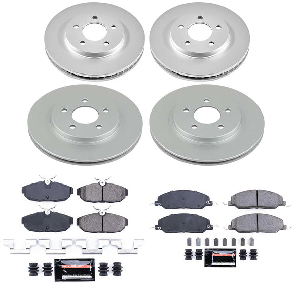 Z23 Daily Driver Premium Carbon-Fiber Ceramic Brake Pad and Fully Coated Rotor K