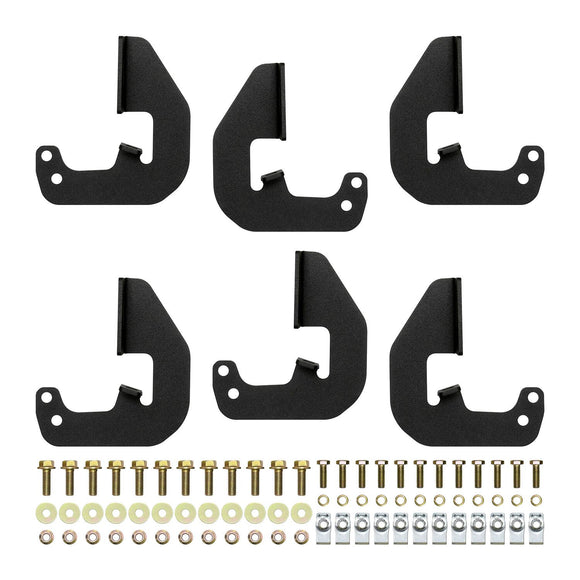 Westin Outlaw Drop Nerf Step Bars Powder Coated Textured Black Steel 20-13725