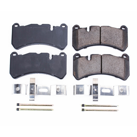 PowerStop Z17 Evolution Ceramic Brake Pads With Hardware