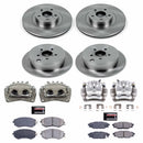 PowerStop OE Stock Replacement Low-Dust Ceramic Brake Pad, Rotor and Caliper Kit