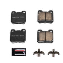 PowerStop Z23 Evolution Sport Carbon-Fiber Brake Pads With Hardware