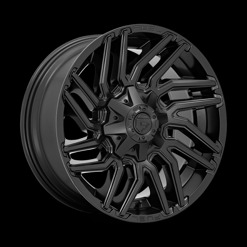 22X12 Fuel D775 Typhoon Matte Black 6X135/6X139.7 ET-44 wheel/rim