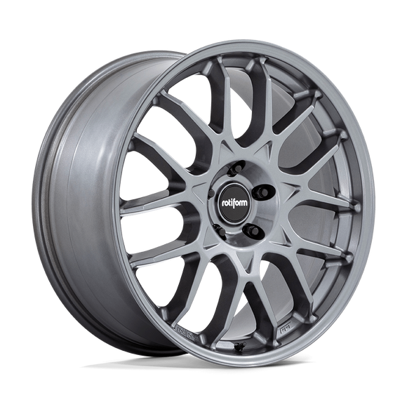 22X10 Rotiform 1PC R196 ZWS Gloss Anthracite 5X130 ET25 Wheel Rim
