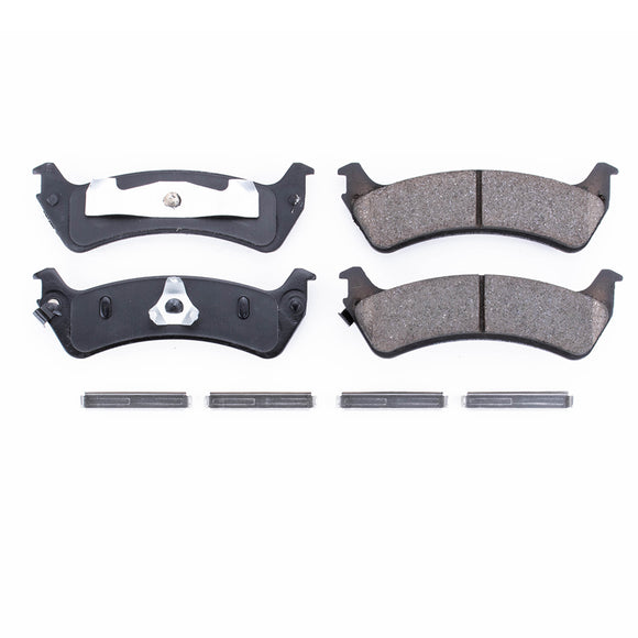 PowerStop Z17 Evolution Ceramic Brake Pads With Hardware