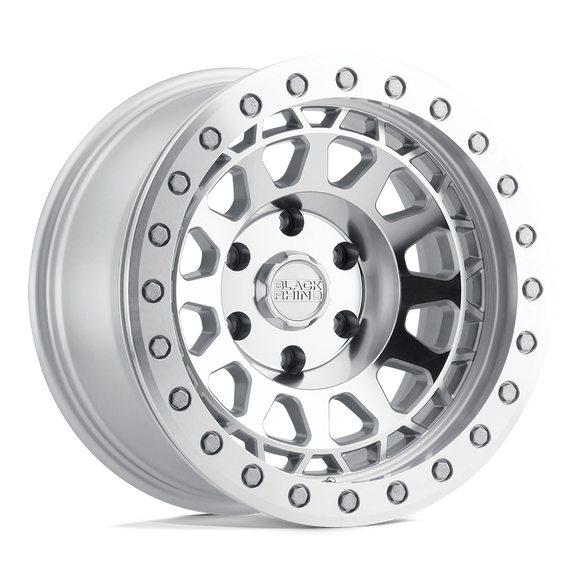 PRIMM 18x9.5 6/139.7 ET-12 CB112.1 SILVER AND LIP EDGE