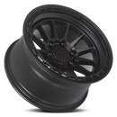 17x9 Lock Off-Road Baja Matte Black 5x127 5x5 ET0 Wheel Rim