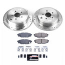 PowerStop Z23 Daily Driver Carbon-Fiber Ceramic Brake Pad and Drilled & Slotted
