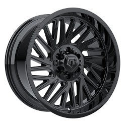 22x10 TIS 553B Gloss Black 8x165.1 8x6.5 ET-12 Wheel Rim