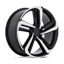 20X8.5 Performance Replicas PR216 Black 5X114.3 5X4.5 ET45 Wheel Rim-1