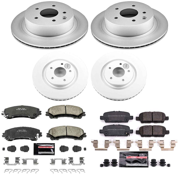 Z23 Daily Driver Premium Carbon-Fiber Ceramic Brake Pad and Fully Coated Rotor K