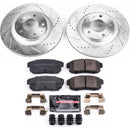 PowerStop Z23 Daily Driver Carbon-Fiber Ceramic Brake Pad and Drilled & Slotted
