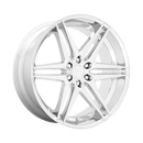 26X10 DUB 1PC S265 Dirty Dog Chrome 6X135 ET30 Wheel Rim