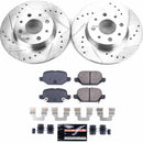 PowerStop Z23 Daily Driver Carbon-Fiber Ceramic Brake Pad and Drilled & Slotted